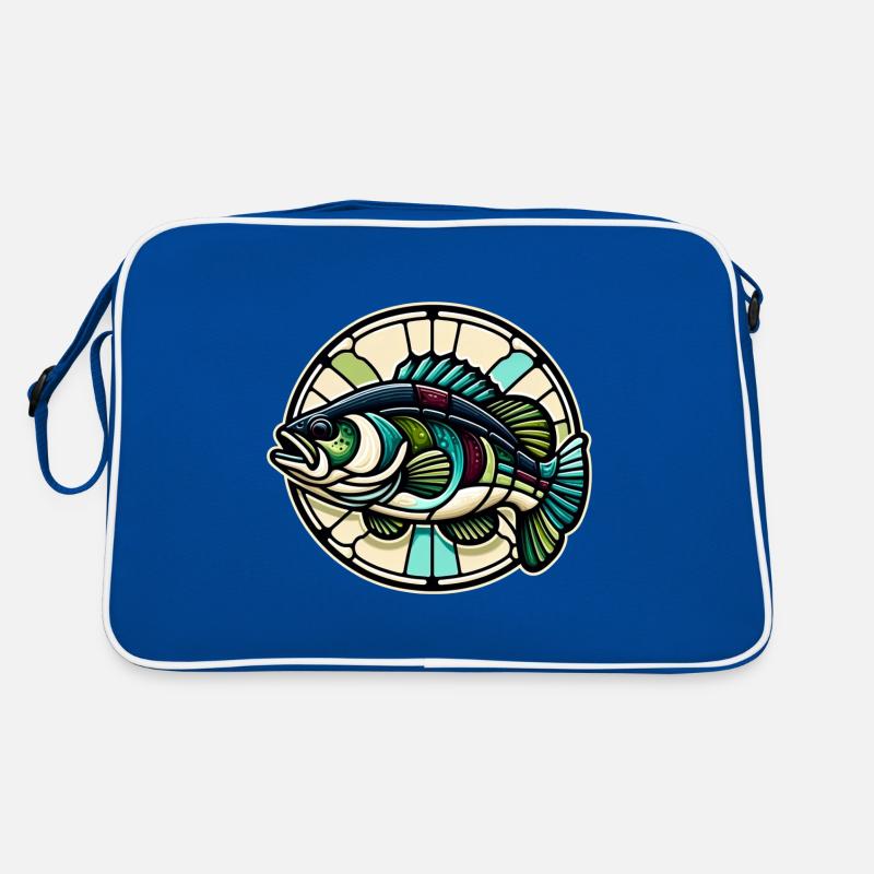 Bass Fish Retro Bag