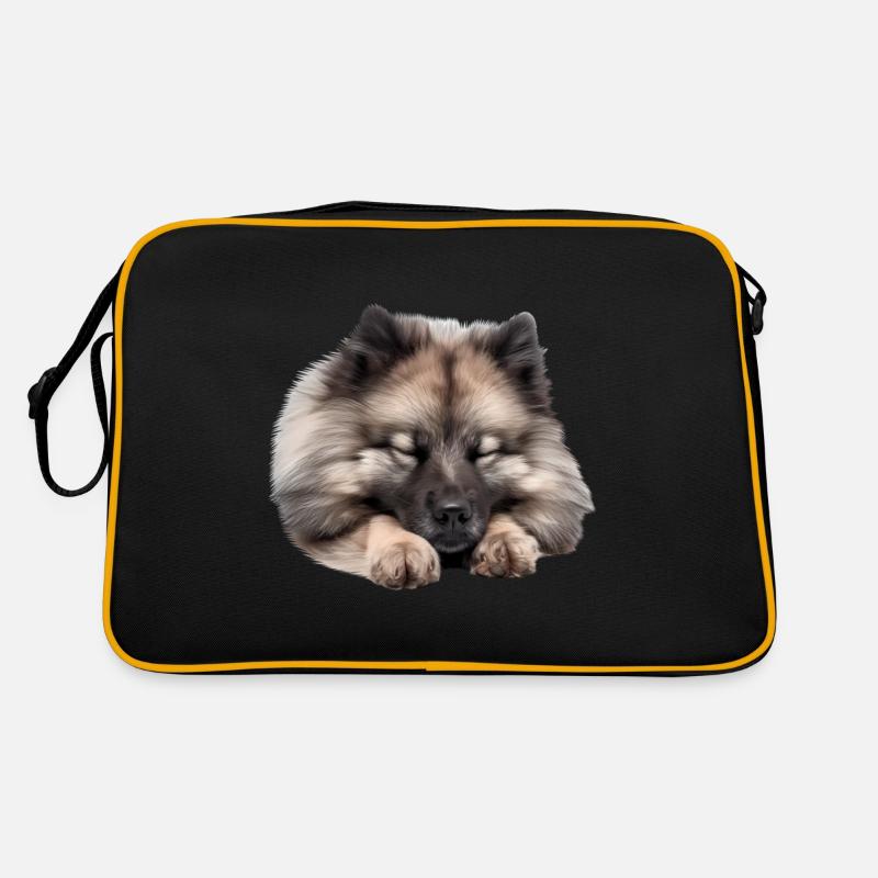 Keeshond Sac Retro