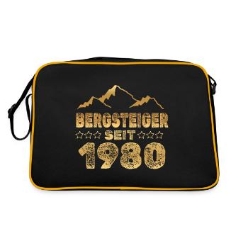 Alpiniste 1980 - Sac Retro - noir/or - Dos