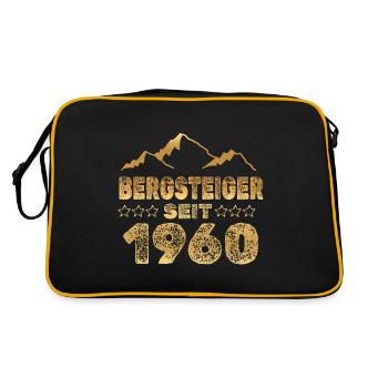 en 1960 - Sac Retro - noir/or - Dos
