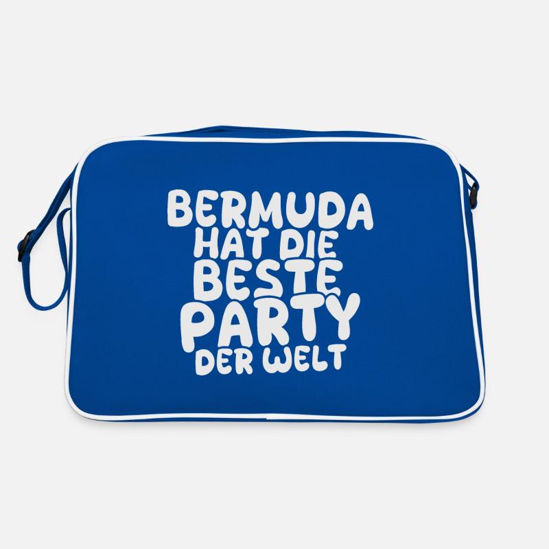 Geschenk für Bermuda Retro Tasche