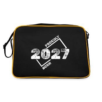 2027 - Sac Retro - noir/or - Dos