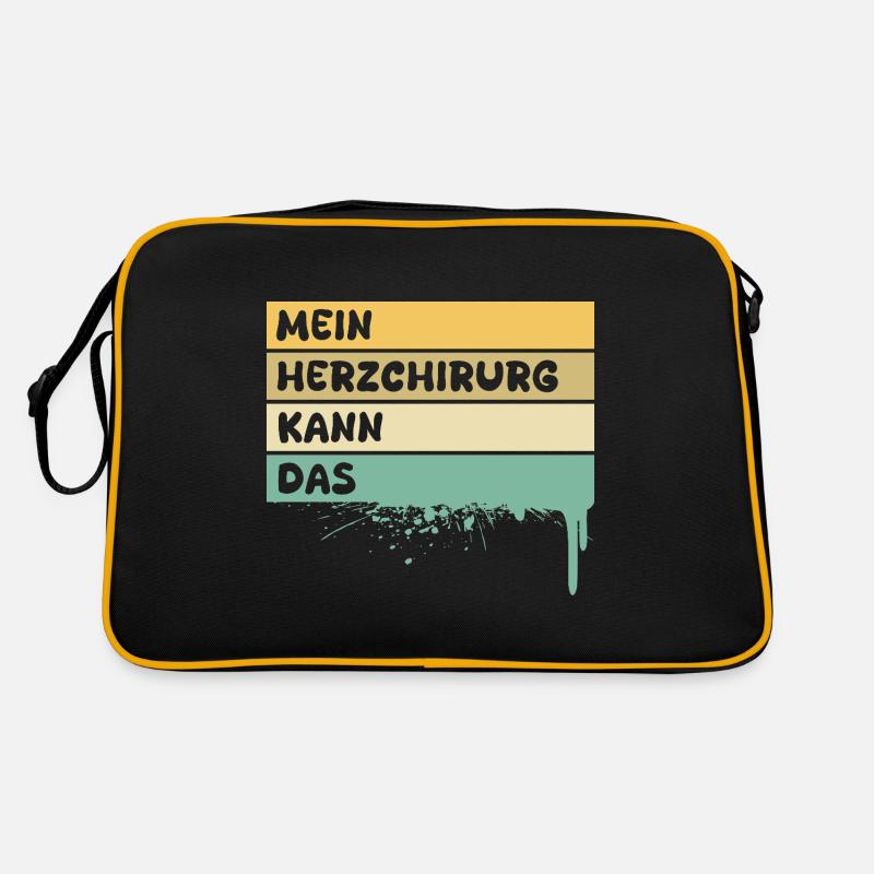 Herzchirurg Retro Tasche