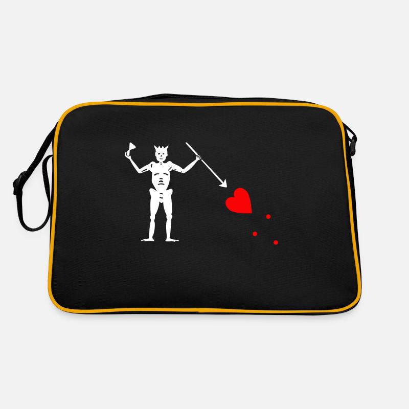 Edward Teach Flag Sac Retro