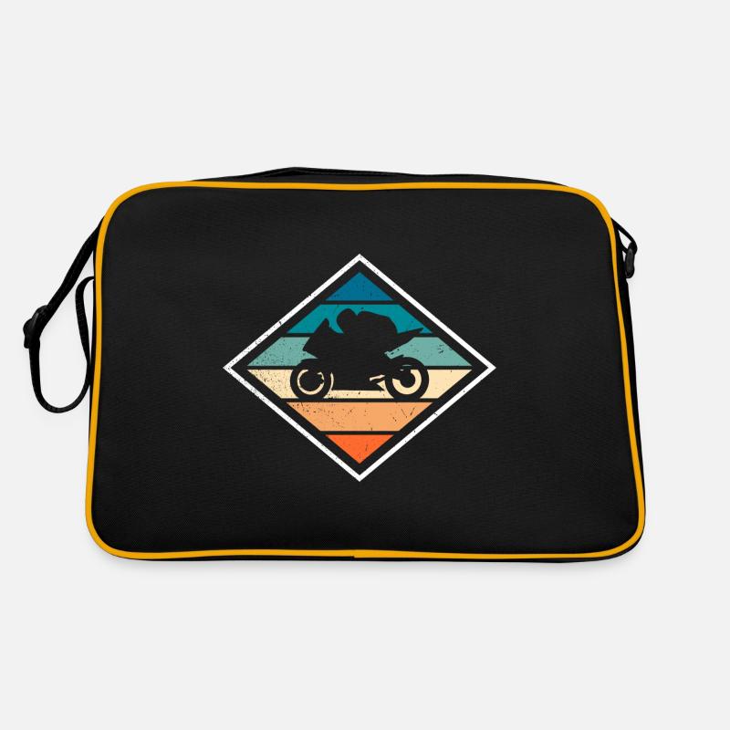 Moto de course moto vintage Sac Retro