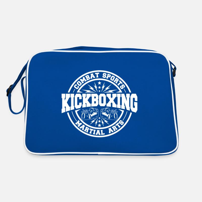 Kickboxen Kickboxer Kickboxing Geschenk Retro Tasche