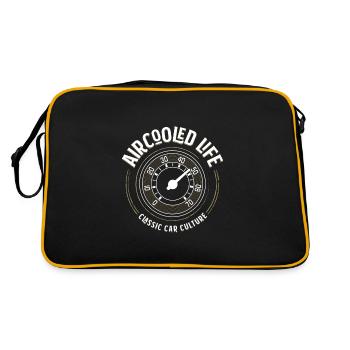 Aircooled Speedometer Gauge Classic Car Culture - Retro Bag - black/gold - Back