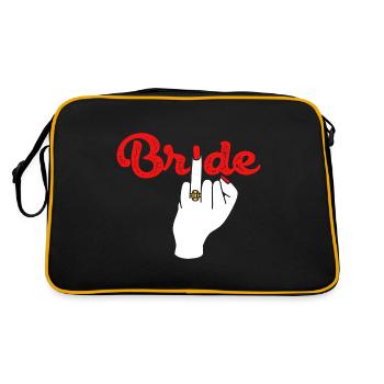 Mariage mariage majeur mariage - Sac Retro - noir/or - Dos