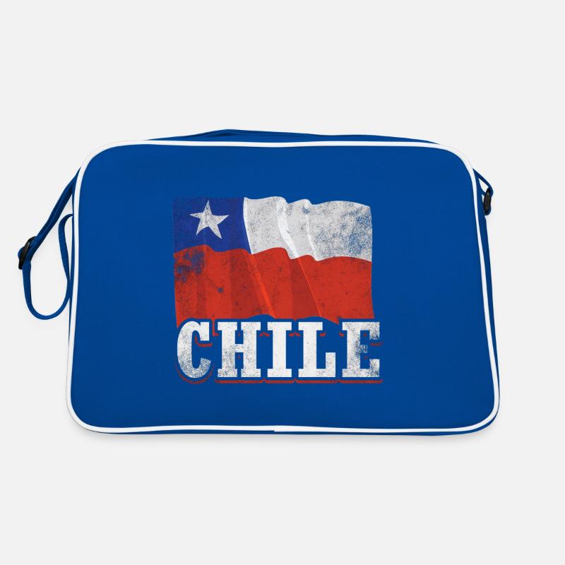 Chile flag Retro Bag