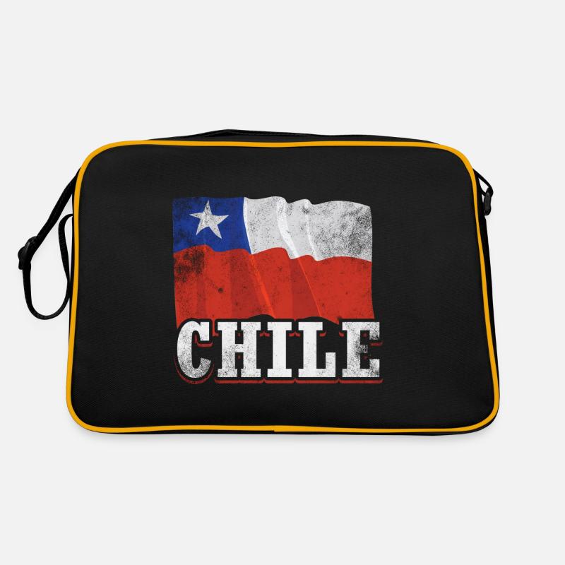 Drapeau du Chili Sac Retro