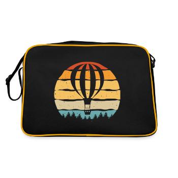 Montgolfière Retro Ballons Ballons - Sac Retro - noir/or - Dos