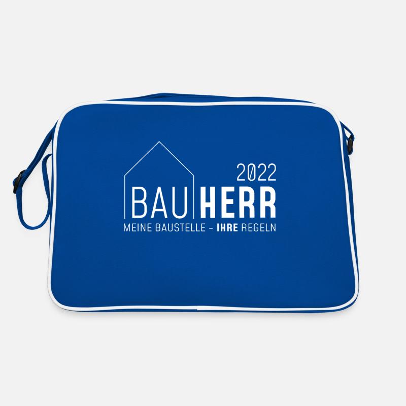 Bauherr, Meine Baustelle - Ihre Regeln/2022/hell Retro Tasche