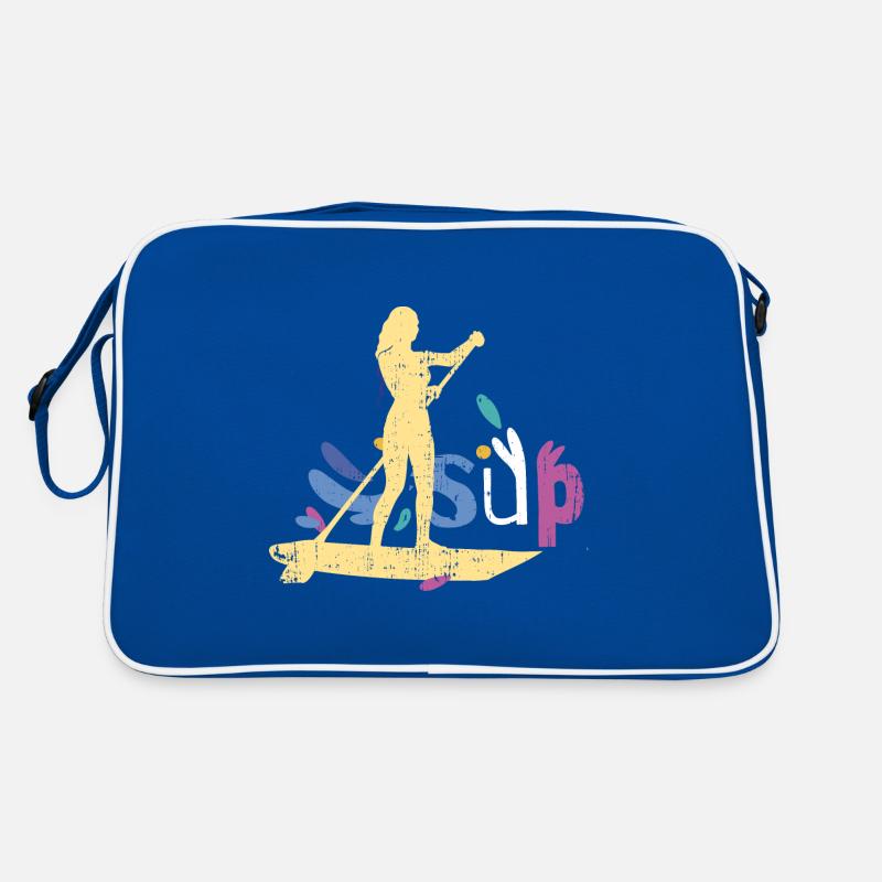 SUP Retro Stand Up Paddle Boarding Retro Tasche