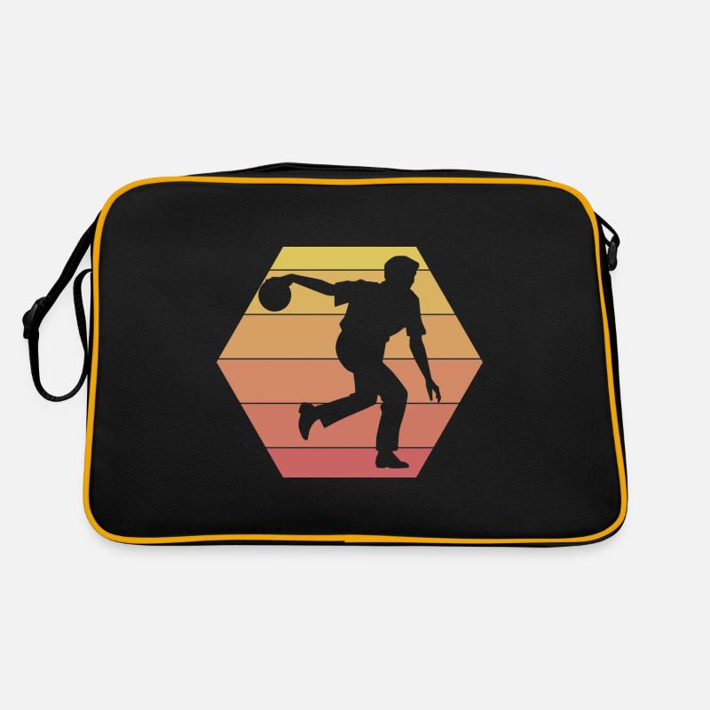Bowling-Mann Retro Tasche