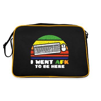 Jeu de hasard Retro Gamer Jeux vidéo Cadeau - Sac Retro - noir/or - Dos