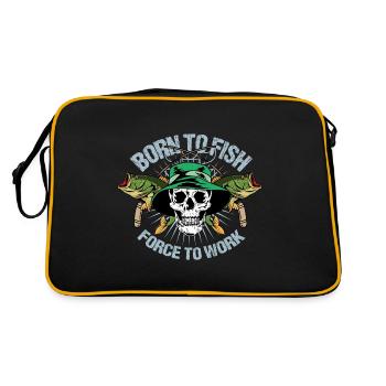 Contrainte de travailler Custom Inspector Gi - Sac Retro - noir/or - Dos