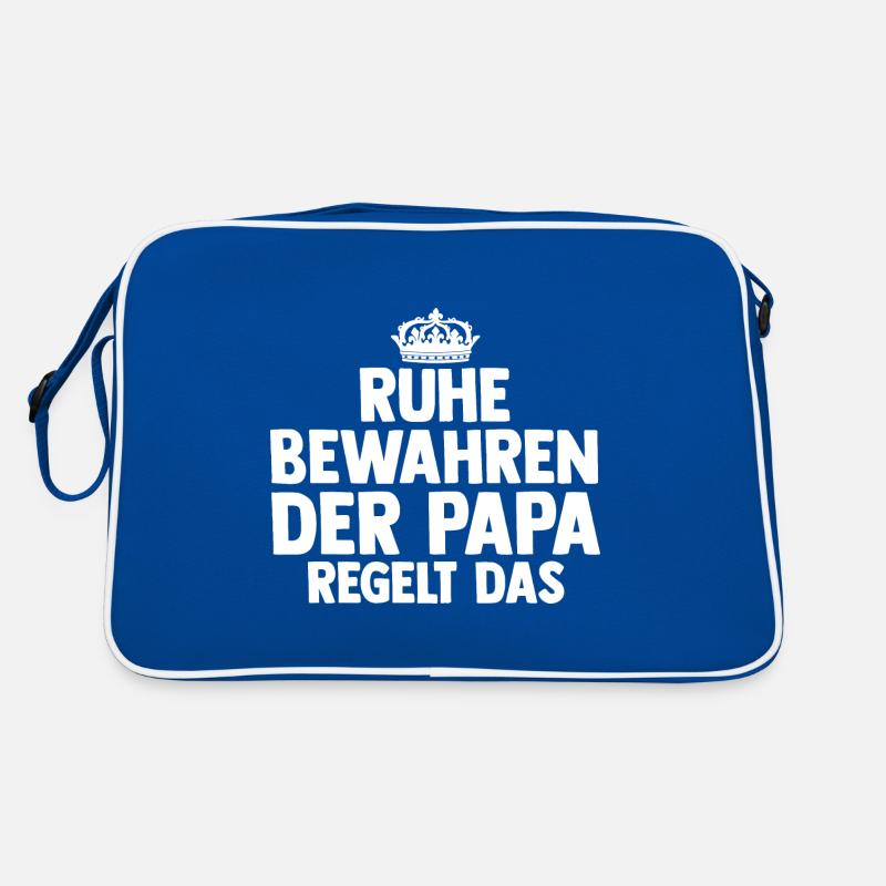 Vater Papi Papa Retro Tasche