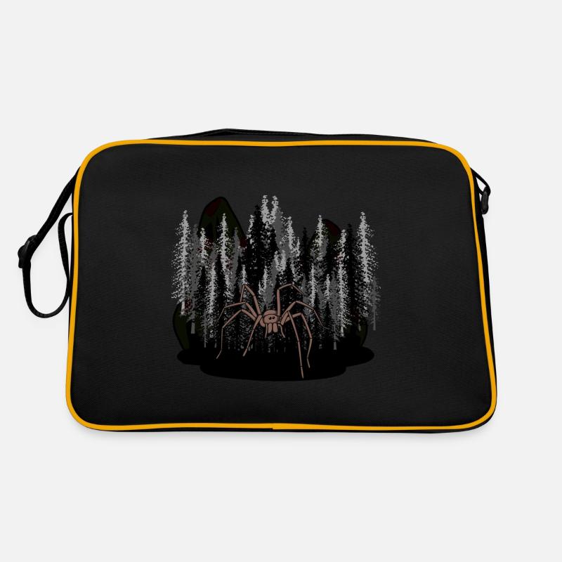Halloween Horror Forest Forest Animals Spider Monster Retro Bag