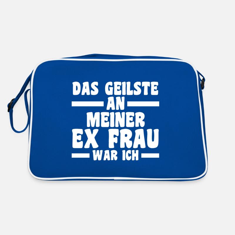 Geschieden Scheidung Scheidungsparty Retro Tasche