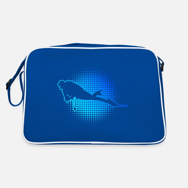 Plongeur Plongeur Plongeur Plongeur Hommes Sac Retro
