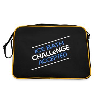 Bains de glace nageurs d’hiver ICEBATH CHALLENGE - Sac Retro - noir/or - Dos