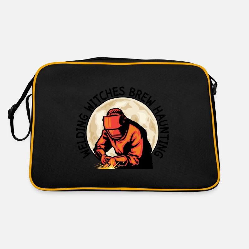 Welding Witch Brew Spooky Spark Hall Retro Bag