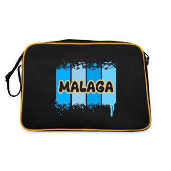 Malaga - Sac Retro - noir/or - Dos
