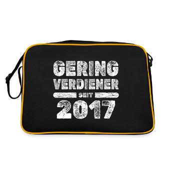 Millésime 2017 - Sac Retro - noir/or - Dos