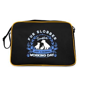 Veterinary Veterinary Gift - Retro Bag - black/gold - Back