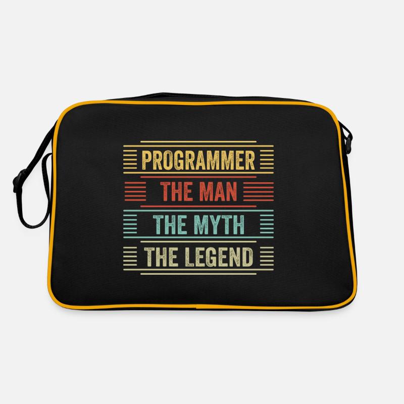 Programmierer Entwickler Programmierer Retro Tasche