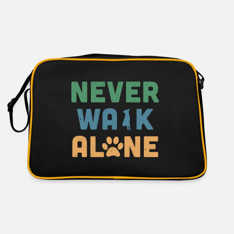 Never Walk Alone Retro Bag