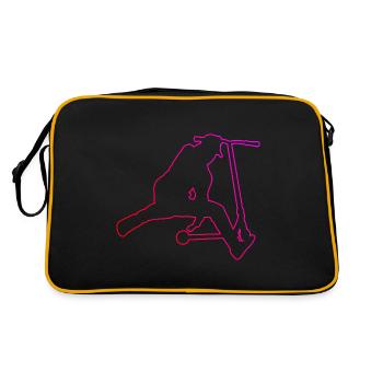 Scooter Stunt Scooter Ladies Scooter Stunt - Retro Bag - black/gold - Back