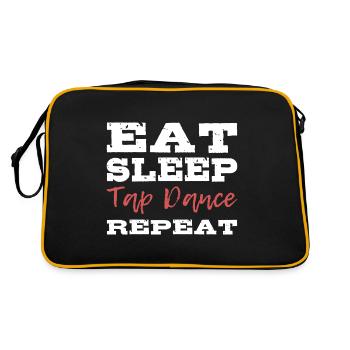 Manger Sleeping Rooster Personne compétitive Gesc - Sac Retro - noir/or - Dos