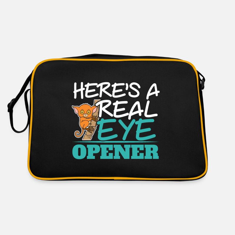 Hier ist ein echter Augenöffner Tarsier Whisperer Retro Tasche