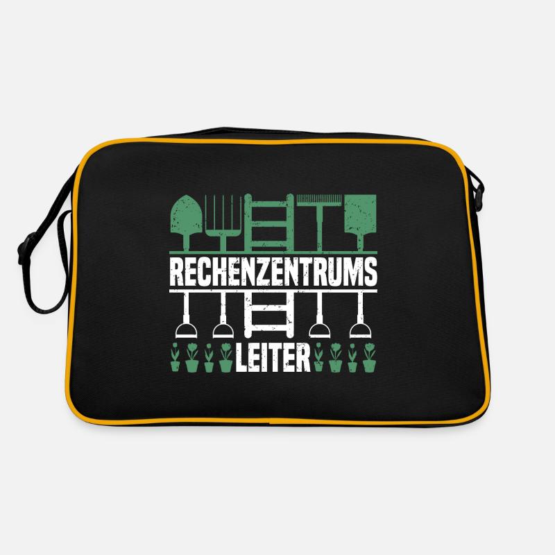 Rechenzentrumsleiter Rechen & Leiter Garten Retro Tasche