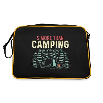 S’more comme camping randonneur ou camping-car Geschen - Sac Retro - noir/or - Dos