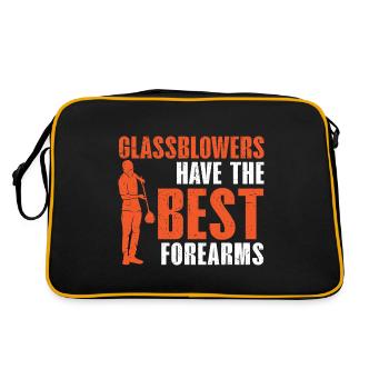 Les souffleurs de verre ont les meilleurs avant-bras Souffleurs de verre - Sac Retro - noir/or - Dos