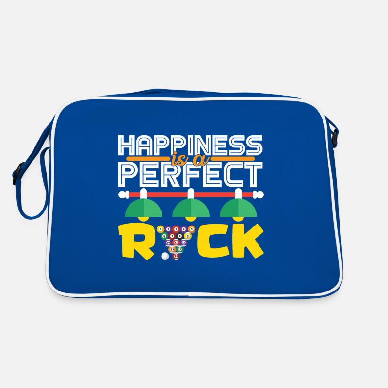 Glück ist ein perfekter Rick Retro Tasche