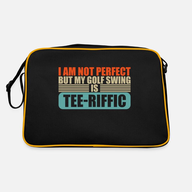 Golf Player Tee-Riffic Golf Swing Retro Tasche