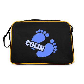 Colin - Sac Retro - noir/or - Dos