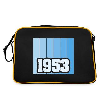1953 - Sac Retro - noir/or - Dos