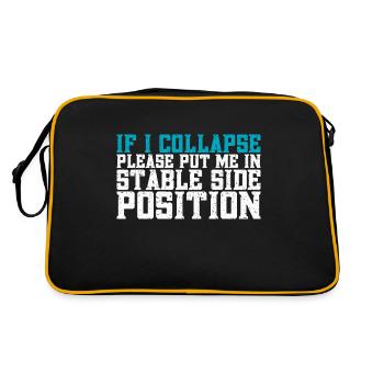 Running Vintage 26.2 Miles Marathoner Demi - Sac Retro - noir/or - Dos