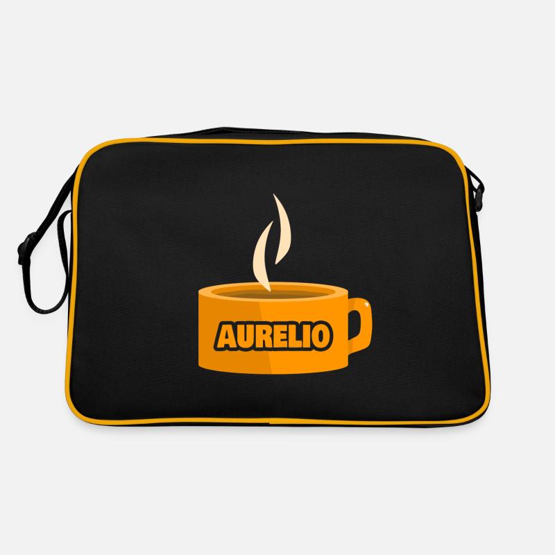 Aurelio as a teacup Retro Bag