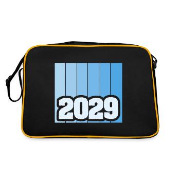 Année 2029 - Sac Retro - noir/or - Dos