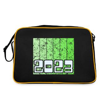 2023 - Sac Retro - noir/or - Dos