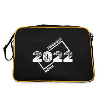 Né en 2022 - Sac Retro - noir/or - Dos