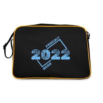 Idée cadeau 2022 - Sac Retro - noir/or - Dos