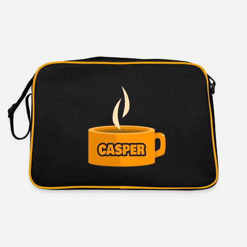 Casper als Teetasse Retro Tasche
