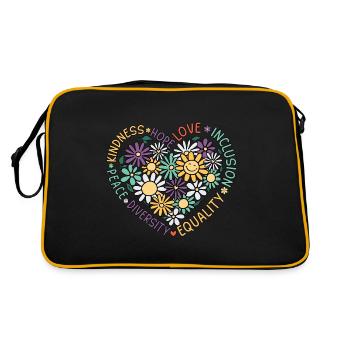 Autism - Retro Bag - black/gold - Back