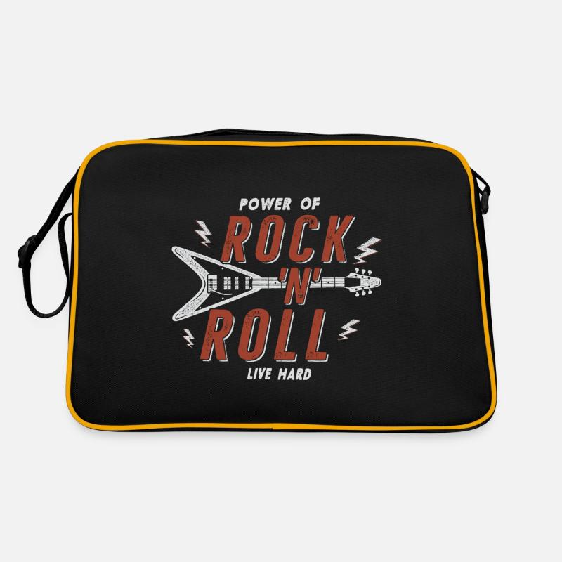 Rock And Roll Retro Tasche